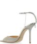 Jimmy Choo Hoge sandalen met hak Saeda Gray Dames - Thumbnail 5