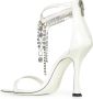 Jimmy Choo Ivoor sandalen met kristallen - Thumbnail 2