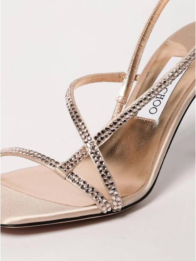 Jimmy Choo Kristal Slingback Hakken Sandalen