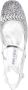 Jimmy Choo Kristal versierde platte schoenen zilver - Thumbnail 2