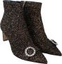Jimmy Choo Schitterende Amethistlaarzen met Glitterhakken Multicolor Dames - Thumbnail 2