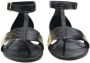 Jimmy Choo Leather flats Black Dames - Thumbnail 2