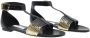 Jimmy Choo Leather flats Black Dames - Thumbnail 7