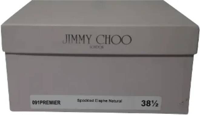 Jimmy Choo Leather heels Bruin Dames