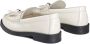 Jimmy Choo Leren loafers met pareldetail en franje Beige Dames - Thumbnail 7