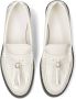 Jimmy Choo Leren loafers met pareldetail en franje Beige Dames - Thumbnail 8