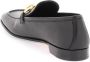 Jimmy Choo Leren Mocassins met Kettingdetail Black Dames - Thumbnail 3