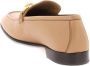 Jimmy Choo Leren Mocassins met Kettingversiering Brown Dames - Thumbnail 2