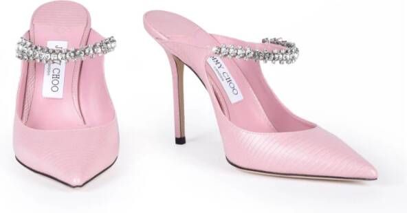 Jimmy Choo Leren Muiltje Hakken