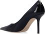 Jimmy Choo Zwarte puntige neus stiletto hakken schoenen Black Dames - Thumbnail 6
