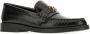 Jimmy Choo Addie Loafers met Gouden Hardware Black Dames - Thumbnail 13