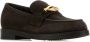 Jimmy Choo Bruine Suède Diamant Loafers Brown Dames - Thumbnail 4