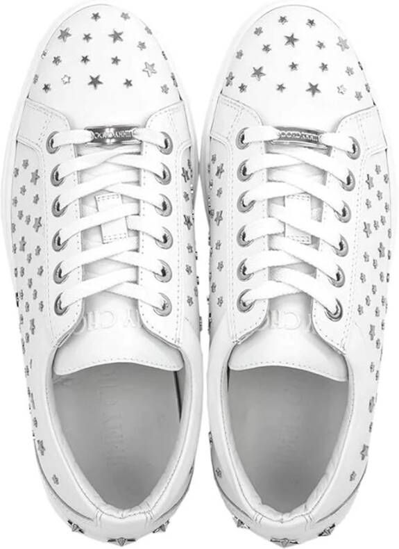 Jimmy Choo Metalen Ster Leren Sneakers