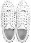 Jimmy Choo Leren sneakers met metalen sterren detail White Heren - Thumbnail 2