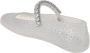 Jimmy Choo Grijze Strass Versierde Platte Schoenen - Thumbnail 2