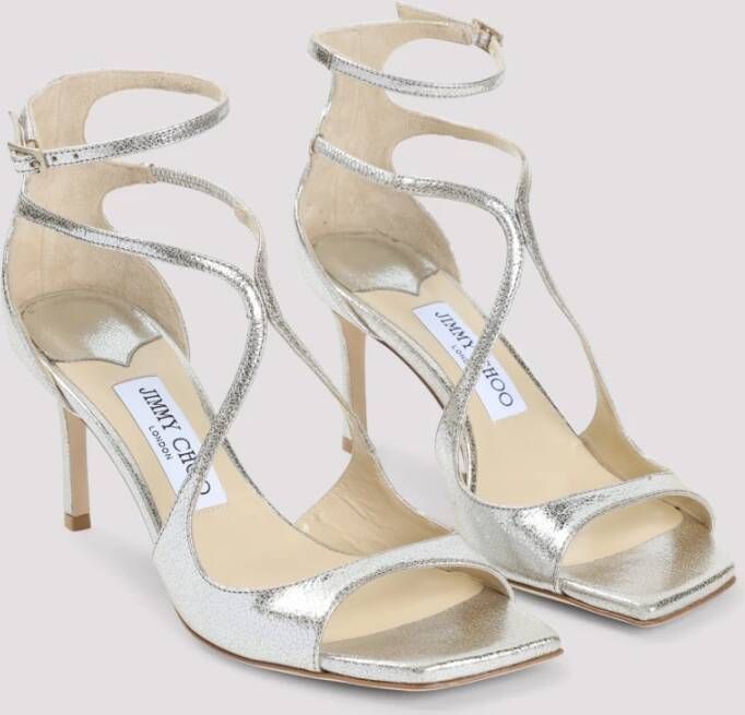 Jimmy Choo Metallic Sandalen voor Vrouwen Aw25