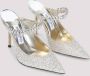 Jimmy Choo Kristalband Zilveren Sandalen Gray Dames - Thumbnail 11
