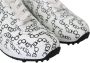 Jimmy Choo Wit zwart lederen Monza sneakers Multicolor Dames - Thumbnail 4