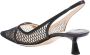 Jimmy Choo Amita slingback pumps Zwart - Thumbnail 3