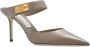 Jimmy Choo Taupe Nell Mule Decollete Schoenen Gray Dames - Thumbnail 4