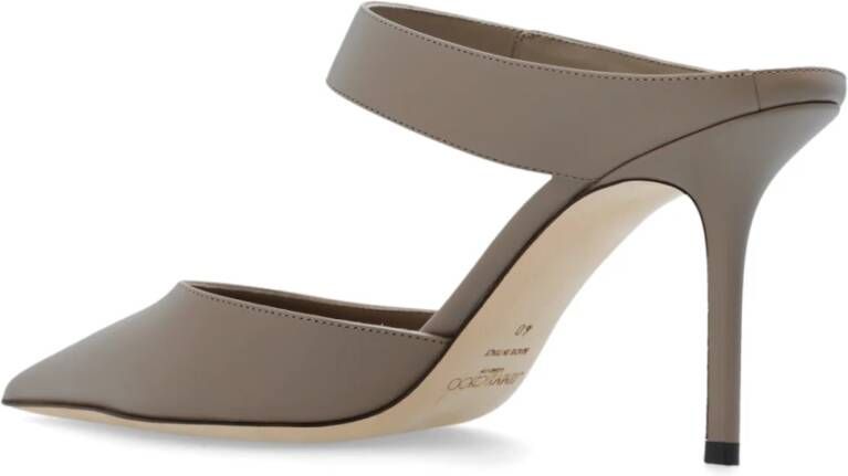 Jimmy Choo Nell hakken muiltjes Beige Dames