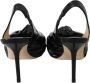 Jimmy Choo Elegante Zwarte Leren Pumps met Puntige Neus Black Dames - Thumbnail 5