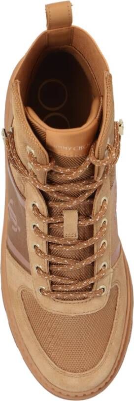 Jimmy Choo Normandy High-Top Sneakers