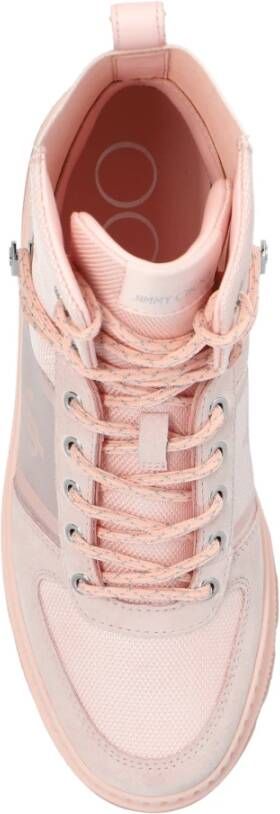 Jimmy Choo Normandy hoge sneakers Roze Dames