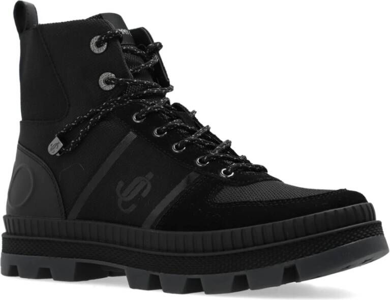 Jimmy Choo Normandy hoge sneakers Zwart Dames