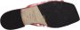Jimmy Choo Oranje Stoffen Slippers Sandalen - Thumbnail 8