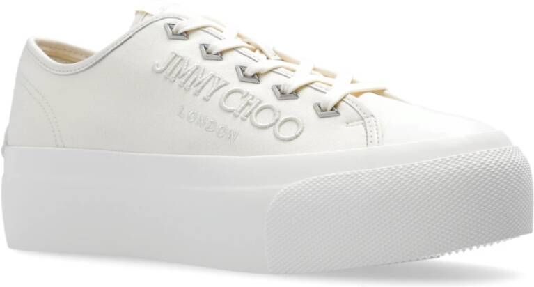 Jimmy Choo Palma Maxi platform sneakers Beige Dames