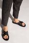 Jimmy Choo Palmo Leren Sandalen met Metalen Ster Detail Black - Thumbnail 2
