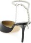 Jimmy Choo Zwarte Patentleren Kristallen Ketting Hakken Black Dames - Thumbnail 14