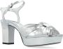 Jimmy Choo Plateau sandalen Heloise Gray Dames - Thumbnail 4