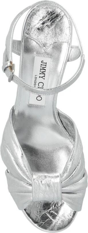 Jimmy Choo Plateau sandalen Heloise Gray Dames