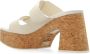 Jimmy Choo Platform Slides Fayence Beige Dames - Thumbnail 5