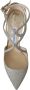 Jimmy Choo Platinum Ice Lancer Leren Pumps Gray Dames - Thumbnail 4