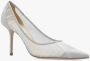 Jimmy Choo Love 85 Pumps met geplooide tule en glitter - Thumbnail 6