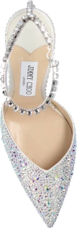 Jimmy Choo Saeda pumps Wit - Foto 5
