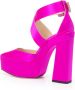 Jimmy Choo Gian pumps met plateauzool Roze - Thumbnail 2