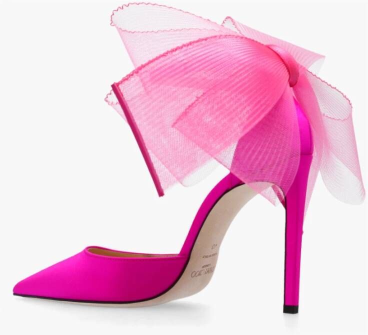 Jimmy Choo Asymmetrische pumps Roze - Foto 5