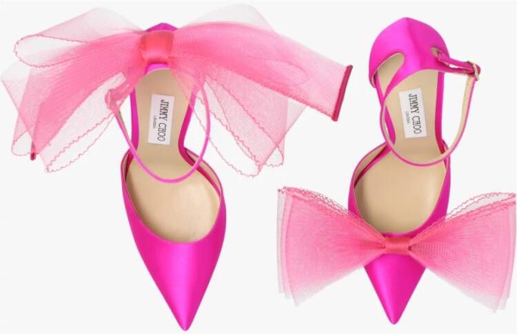 Jimmy Choo Asymmetrische pumps Roze - Foto 6