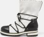 Jimmy Choo Pre-owned Canvas boots White Dames - Thumbnail 2