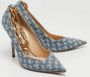 Jimmy Choo Pre-owned Canvas heels Blue Dames - Thumbnail 4