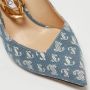Jimmy Choo Pre-owned Canvas heels Blue Dames - Thumbnail 7