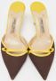 Jimmy Choo Pre-owned Canvas sandals Brown Dames - Thumbnail 3