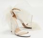 Jimmy Choo Pre-owned Canvas sandals White Dames - Thumbnail 4