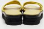 Jimmy Choo Pre-owned Canvas sandals Yellow Dames - Thumbnail 5