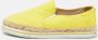 Jimmy Choo Pre-owned Canvas sneakers Yellow Dames - Thumbnail 2