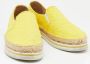 Jimmy Choo Pre-owned Canvas sneakers Yellow Dames - Thumbnail 4